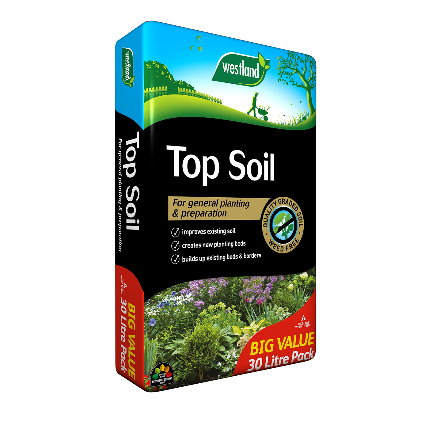 Westland Top Soil Big Value Bag 30 L