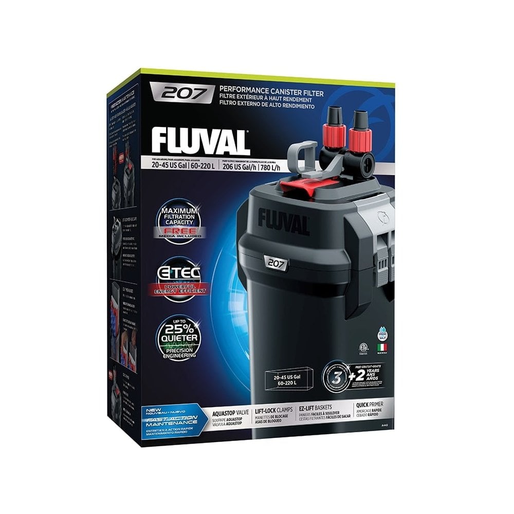 Fluval 207 External Filter 780 L/H for aq